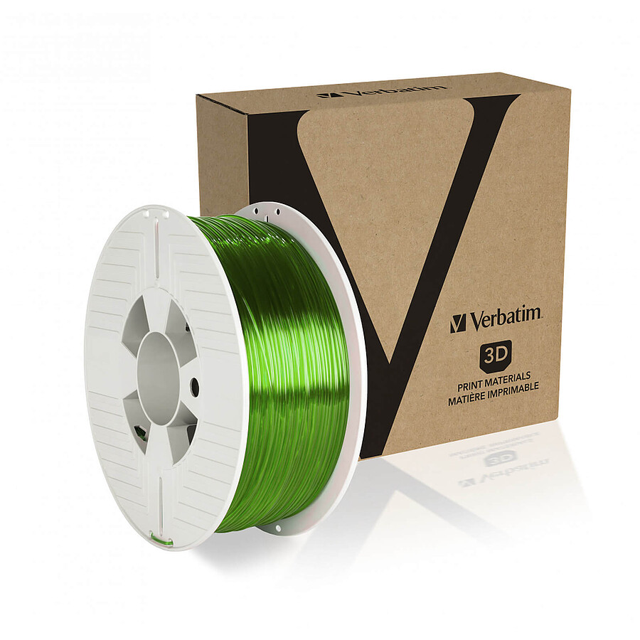 Verbatim PET-G - Vert Transparent 1.75mm