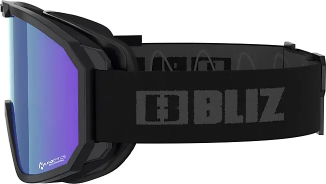 Bliz Raven Matt Black w Grey logo Nano