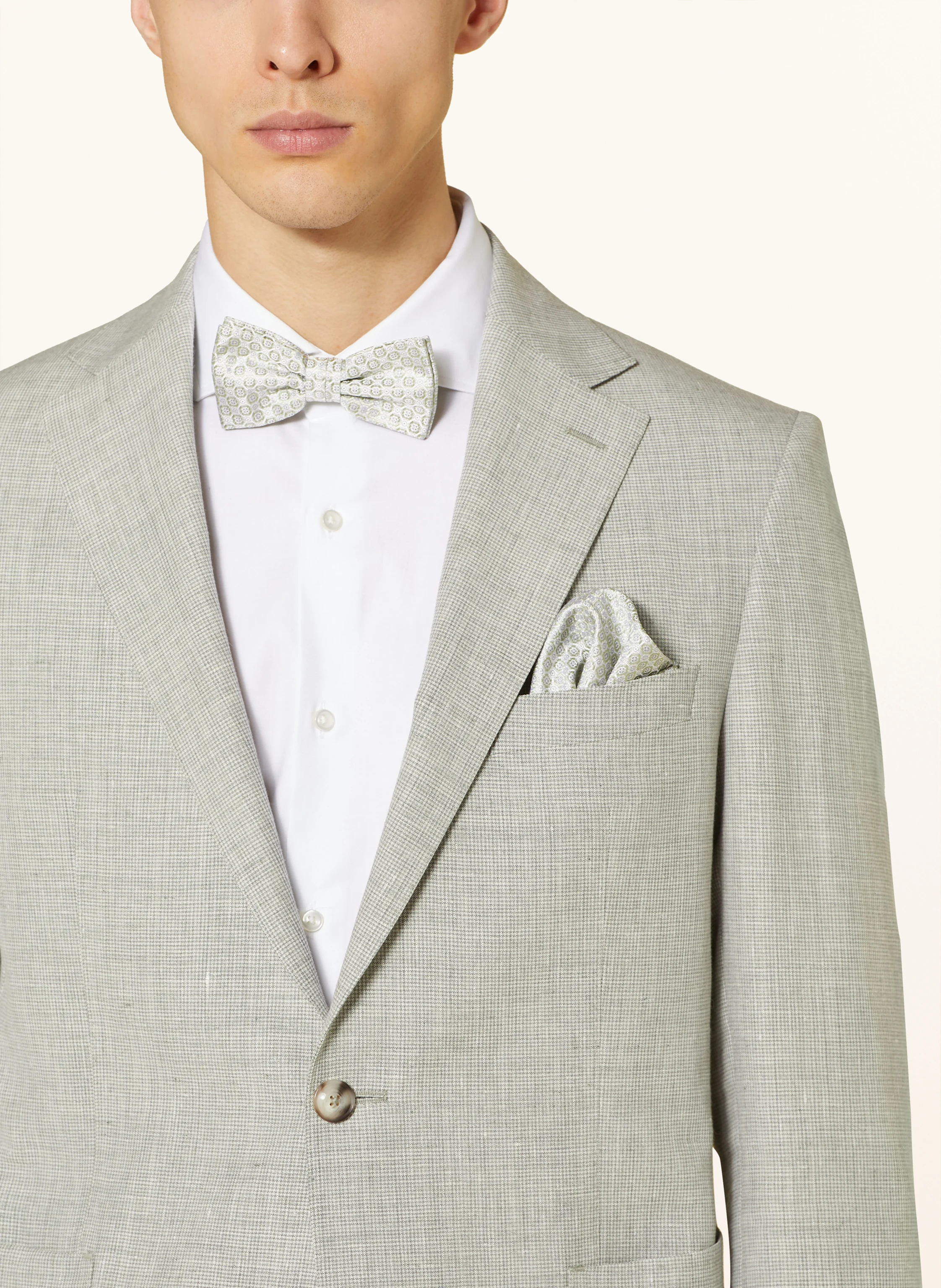 Prince BOWTIE Set: Fliege und Einstecktuch