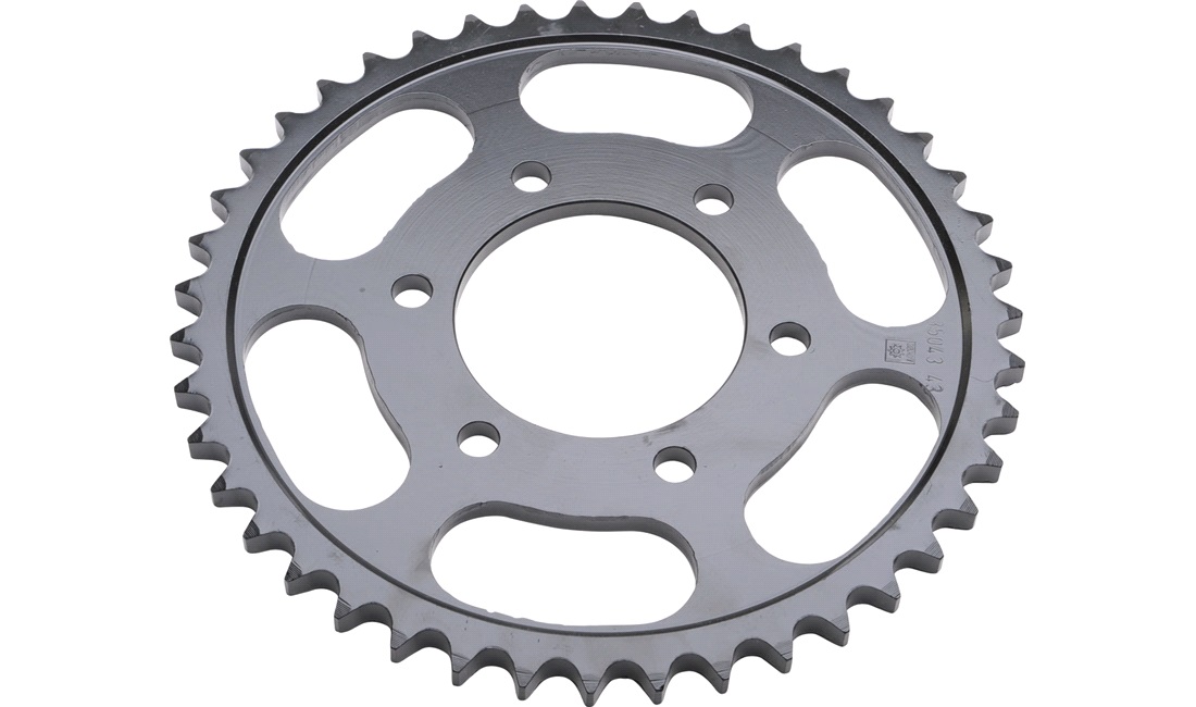 Bagtandhjul Esjot 43T, GT750 76-77