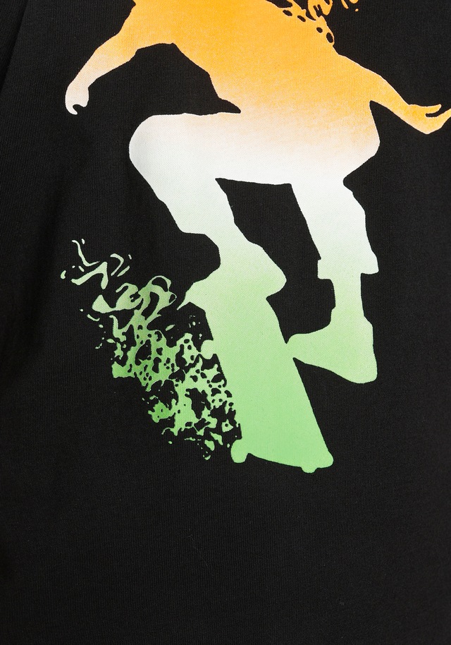 KIDSWORLD T-Shirt »Skating - Druck«, Kurzarm,  Basic-Passform,  bedruckt,  Rundhalsausschnitt