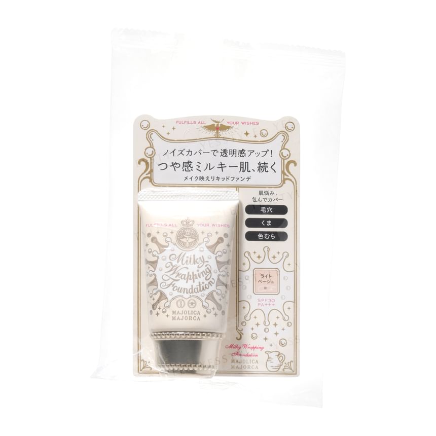 Shiseido - Majolica Mallorca Milky Wrapping Foundation SPF 30 PA+++