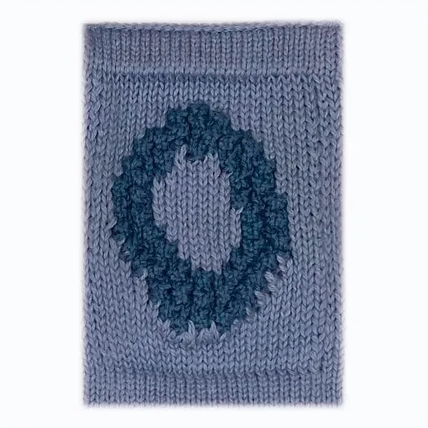 Strikket Bogstav Blue - Smallstuff → Luksusbaby.dk