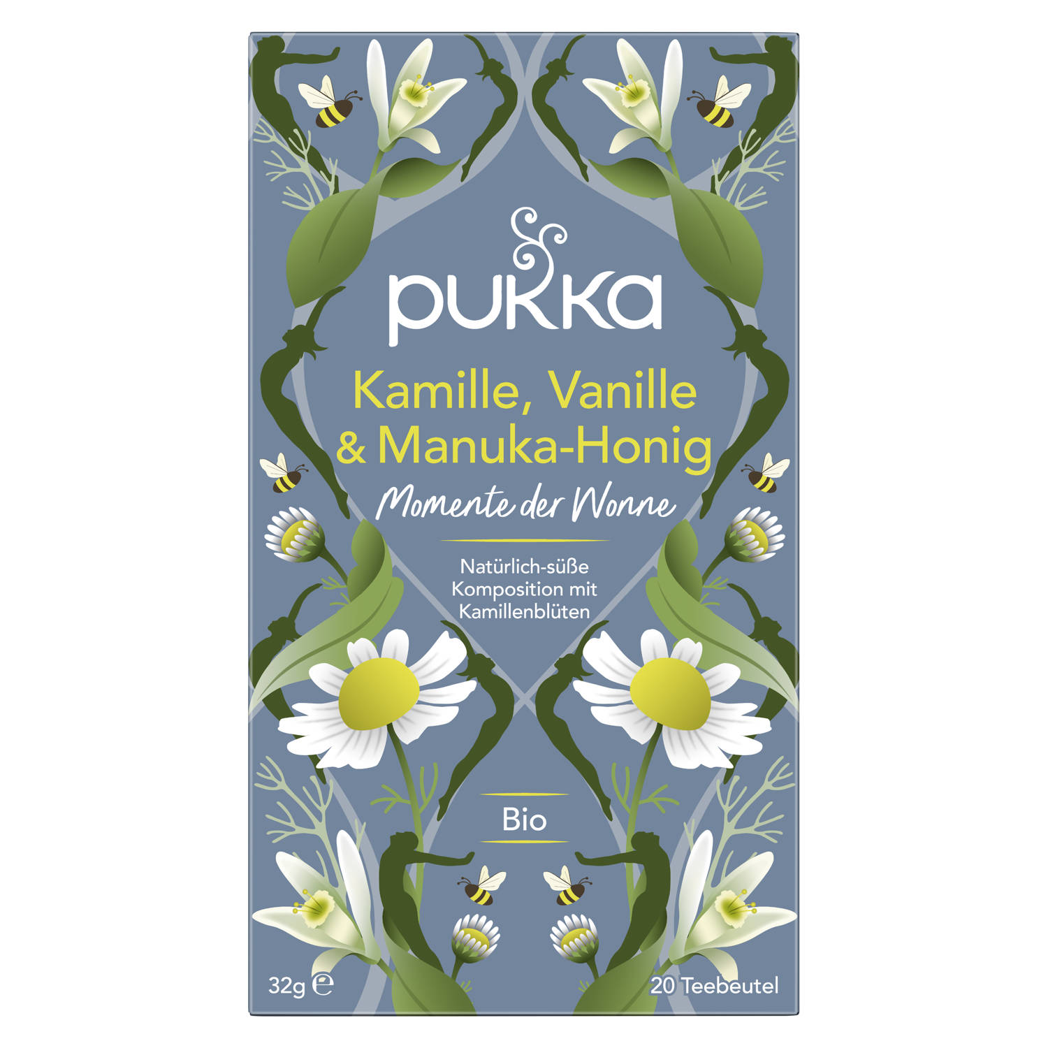 PUKKA Kamille Vanille & Manuka-Honig Tee Tees Bio Btl 20 Stk