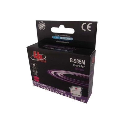 Cartouche compatible Brother LC985 - magenta - Uprint