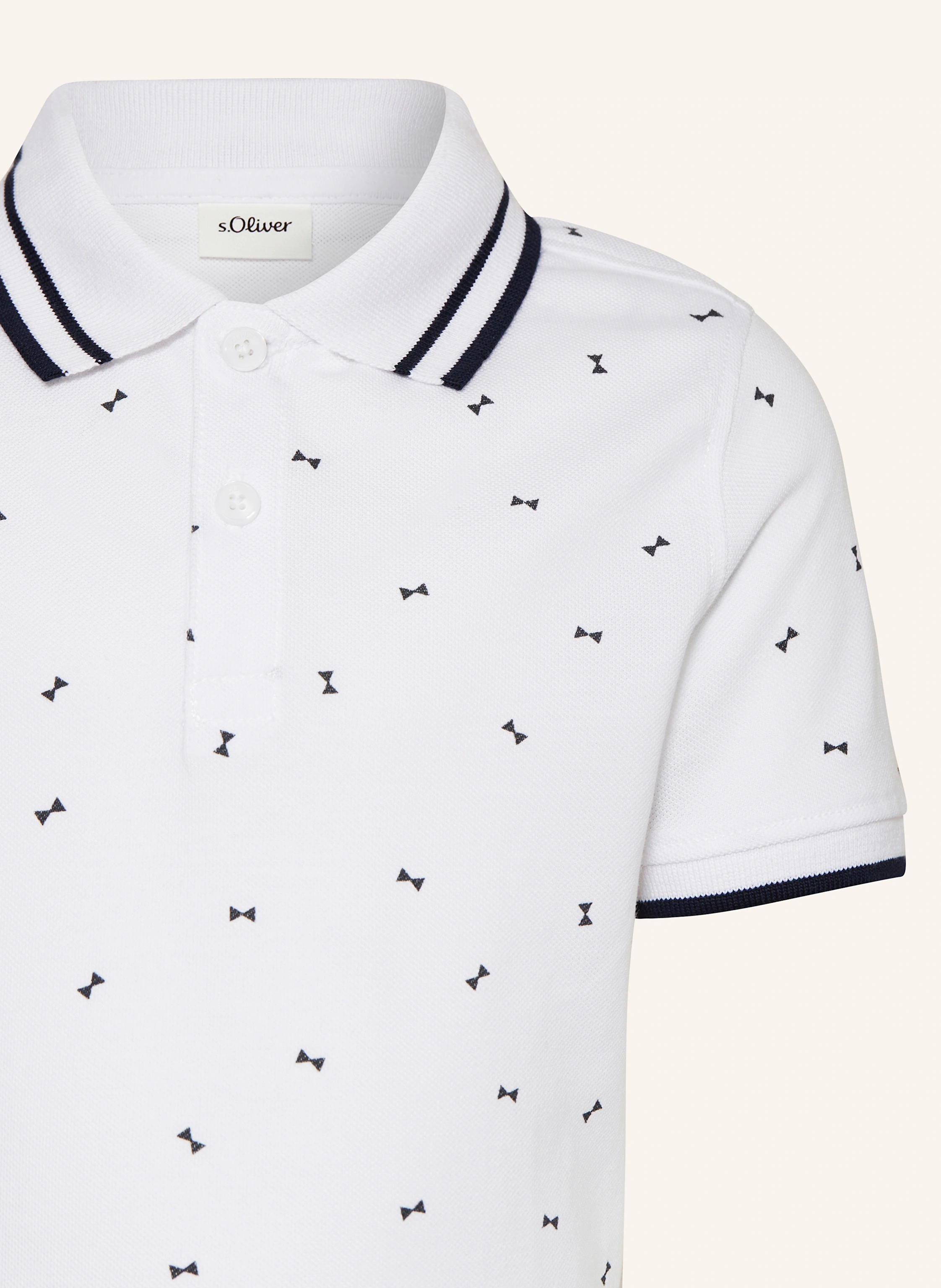s.Oliver RED Piqué-Poloshirt