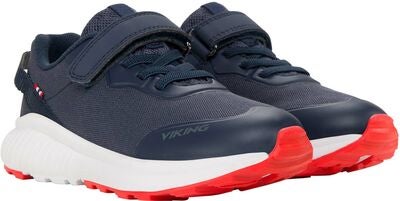 Viking Aery Dal Sneakers, Navy/Rød