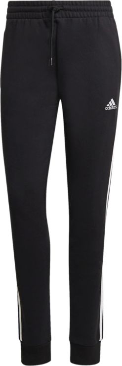 Adidas SportswearEssentials 3-Stripes Cuffed Pant - schwarz
