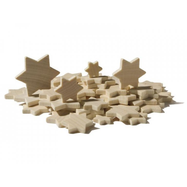 Holzsterne Buche