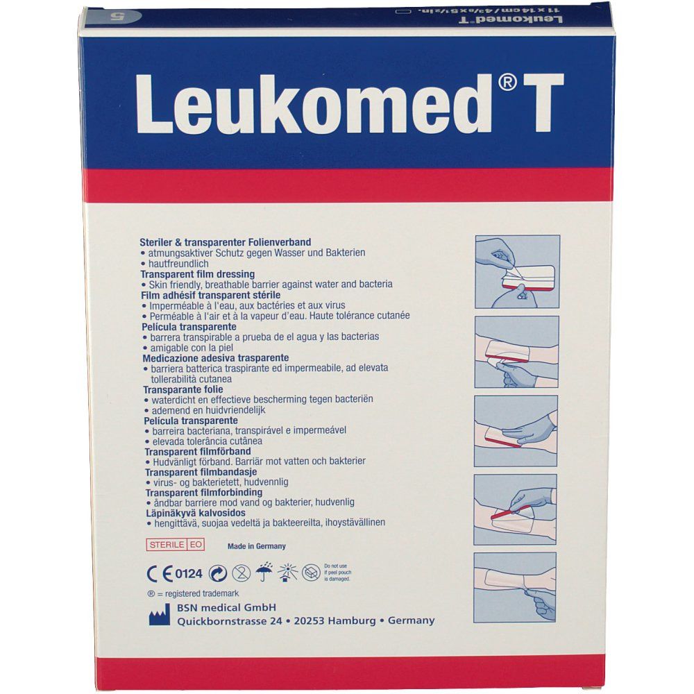 Leukomed® T 11 cm x 14 cm steril