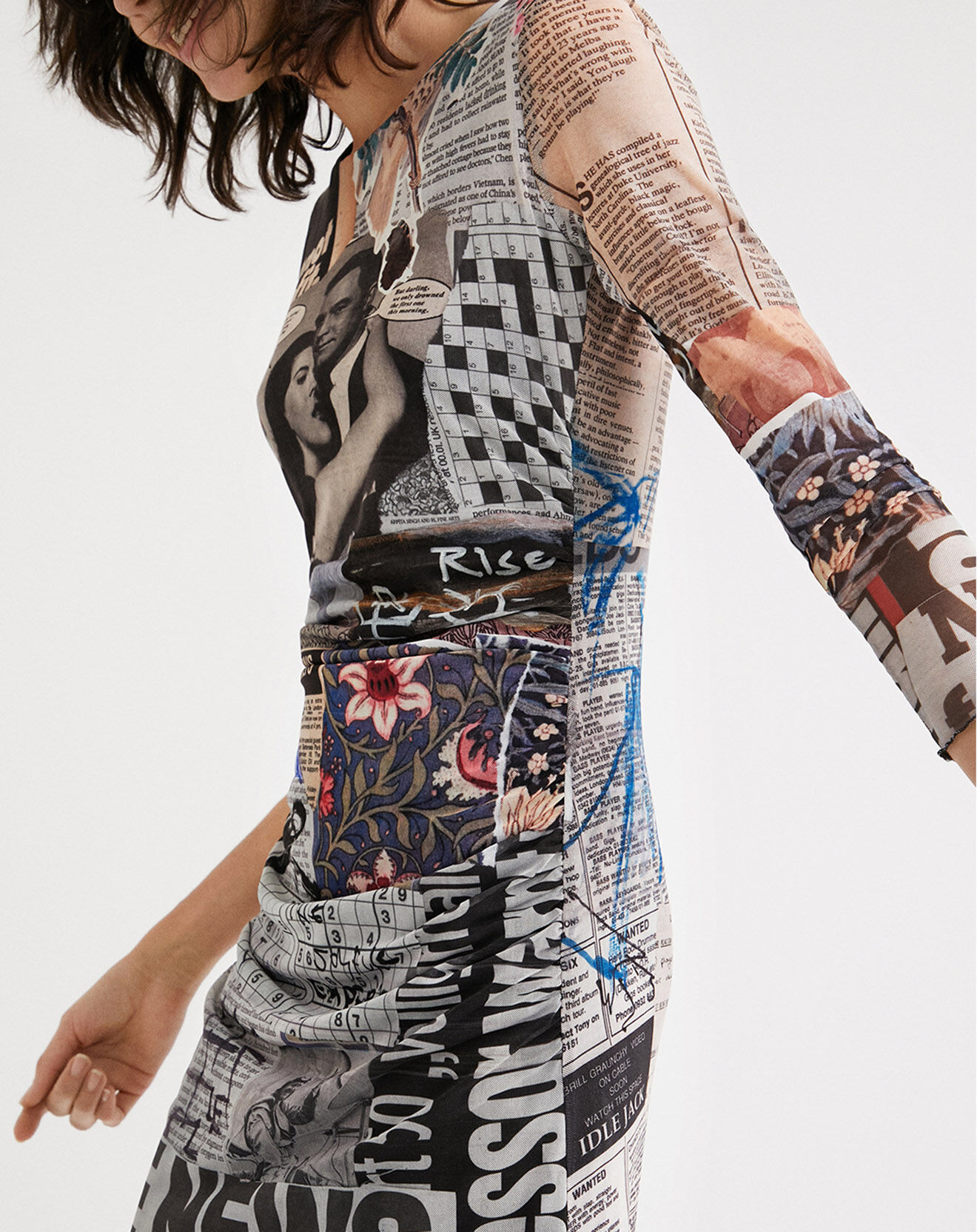Desigual Robe Edmonde grise