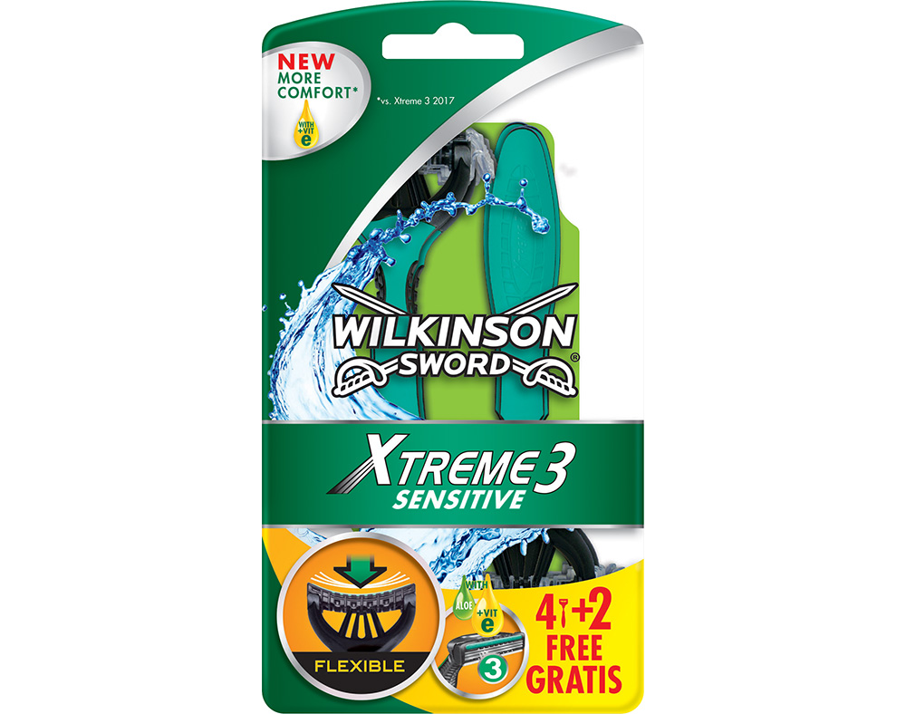 Máquina Descartável Xtreme III Sensitive 4 4 un