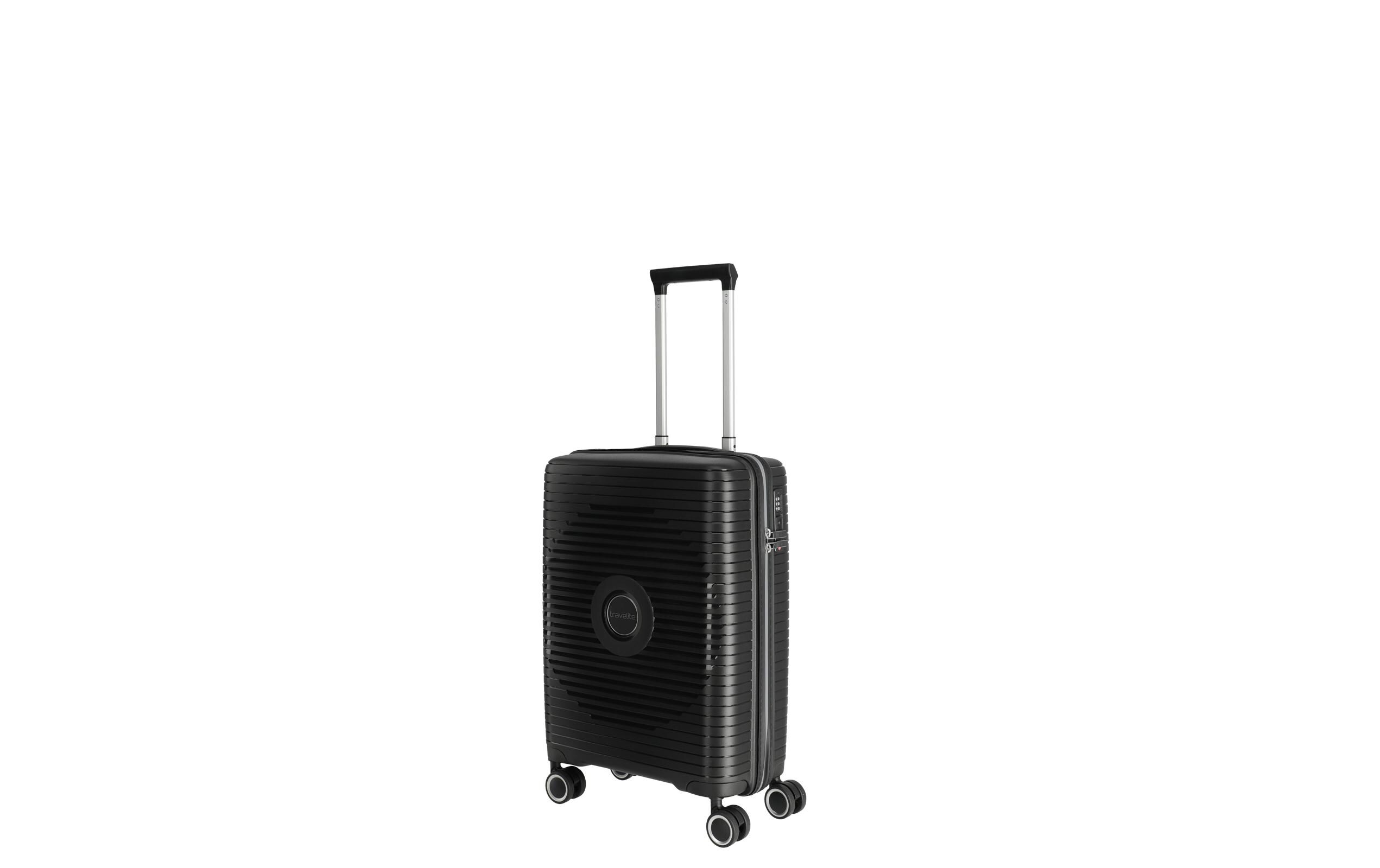Reisekoffer ORBITA Trolley, S SchwarzDer kompakte Begleiter für bunte Reisen