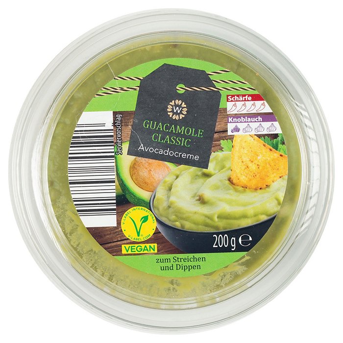 WONNEMEYER Dip 200 g, Guacamole