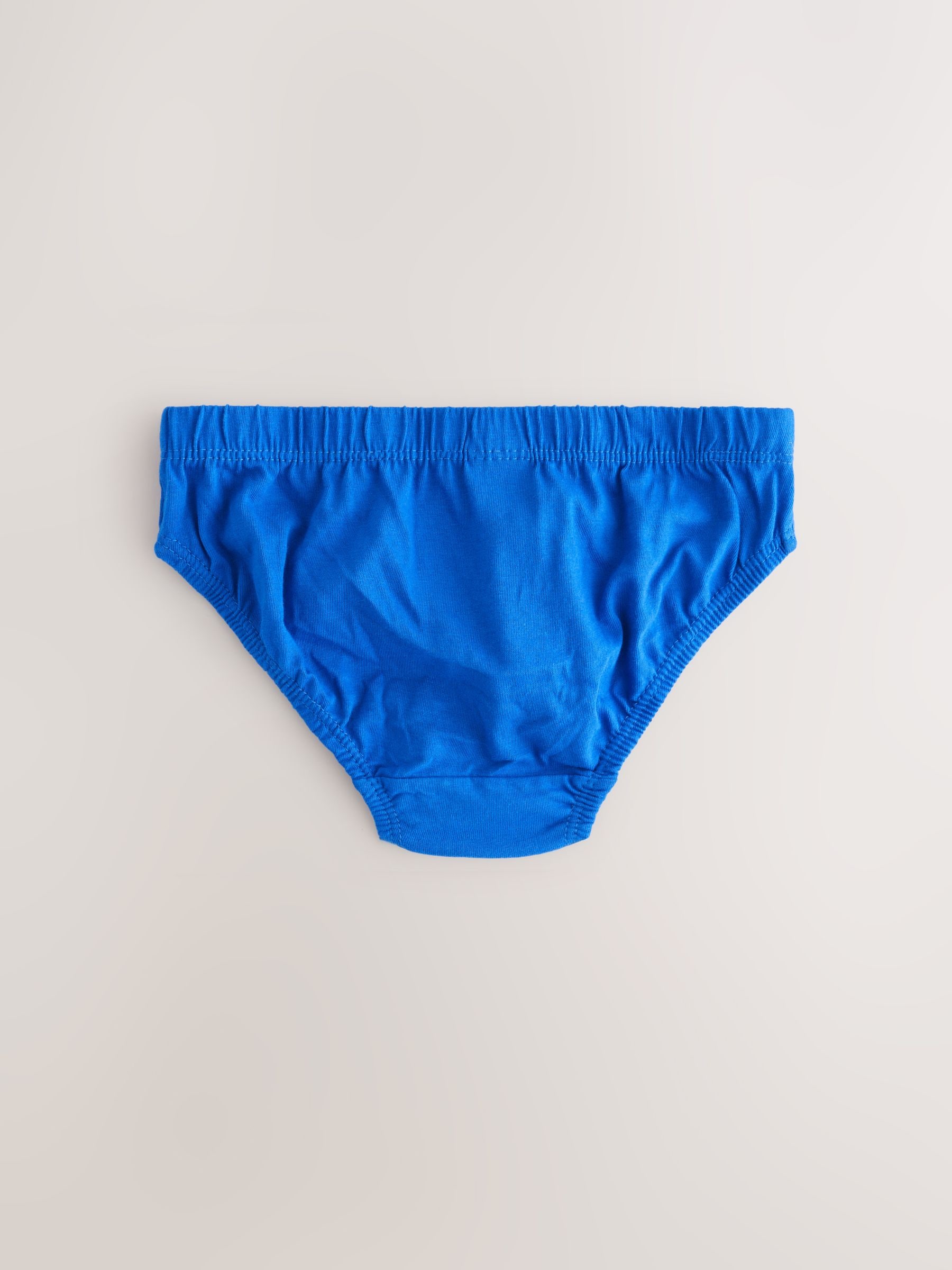 Tonaal blauw - 100% katoenen slip verpakking van 10 (1,5 - 16 jr)