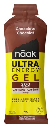 Gel énergétique Näak Ultra Energy Chocolat - 57g