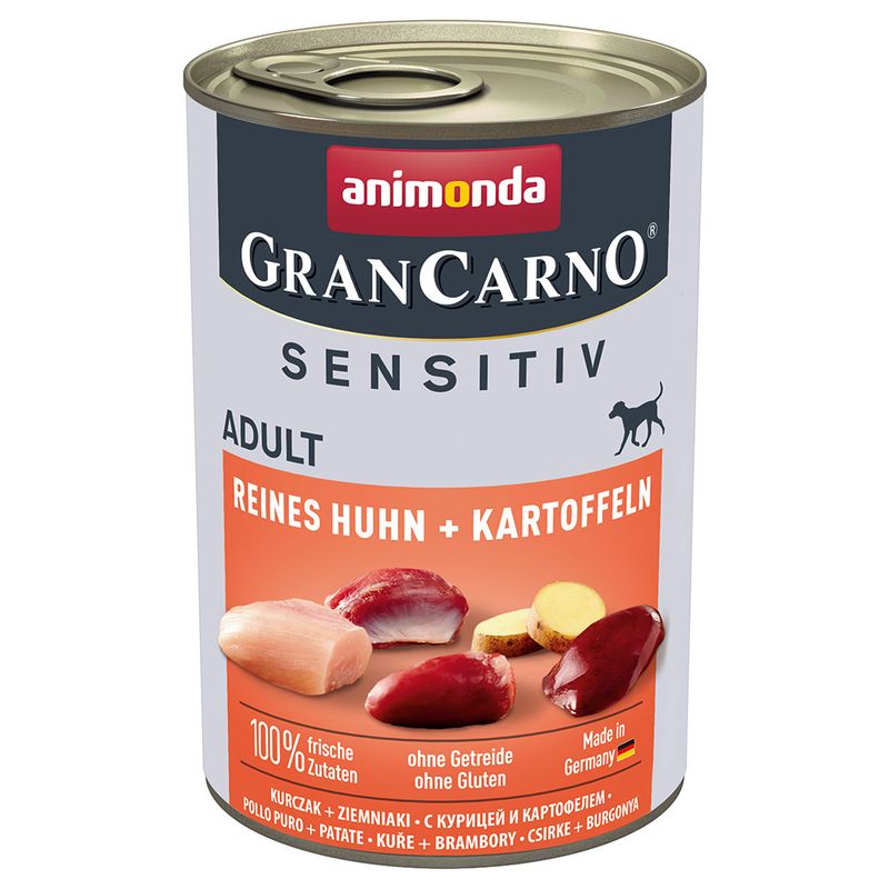 Lot animonda GranCarno Adult Sensitive 24 x 400 g