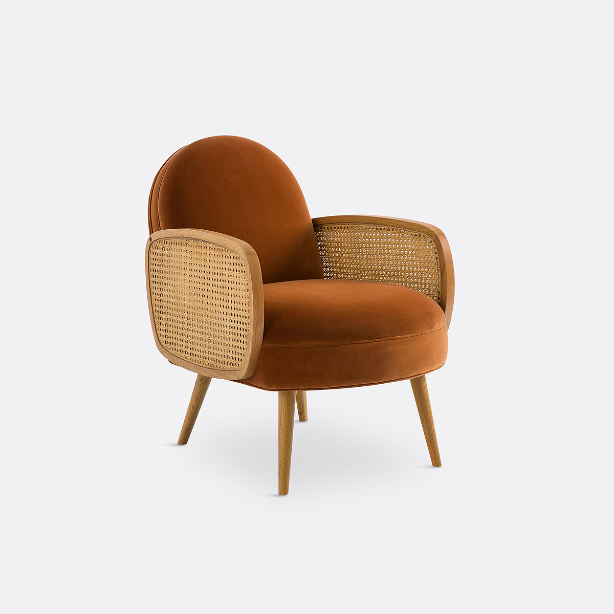 THE REDOUTE INTERIORS<br>Poltrona de veludo, Buisseau