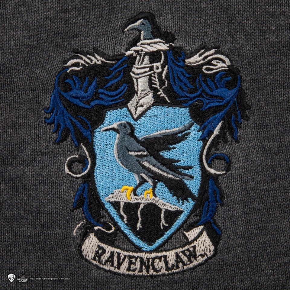 Harry Potter - ​Ravenclaw - Grå striktrøje - Large