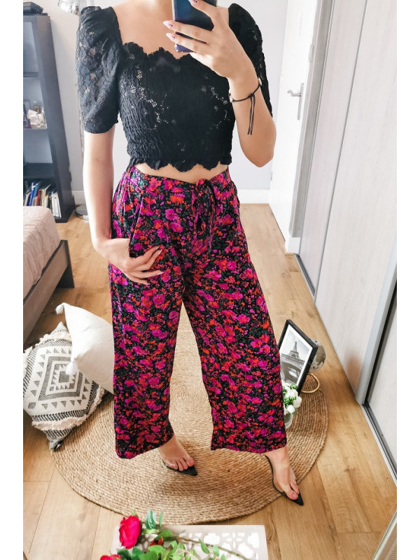Pantalon ample fleuri Montréal