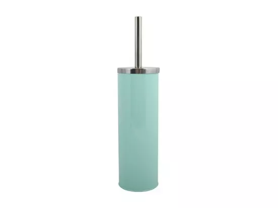 Brosse wc avec support Inox & Acier Vert Pastel MSV