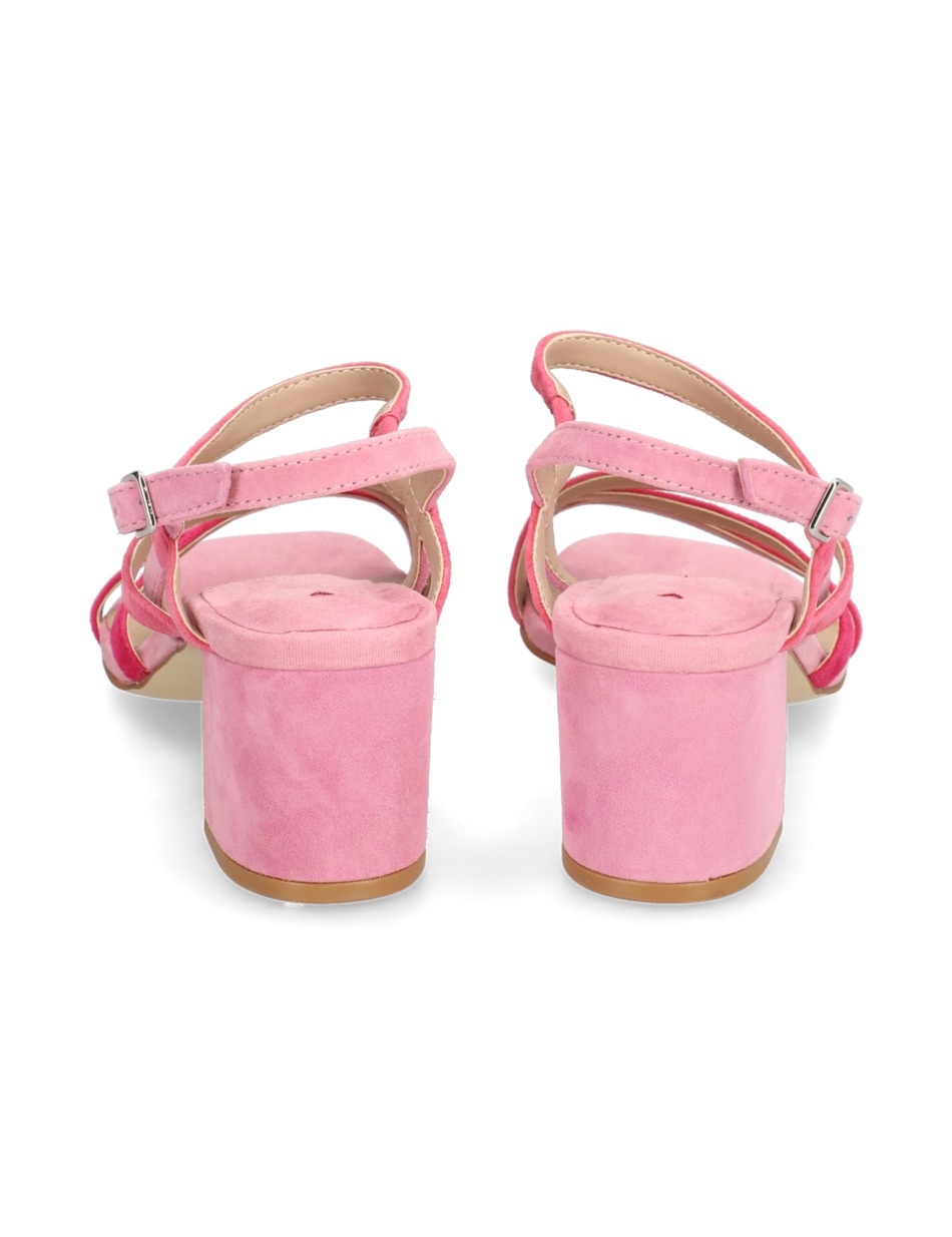 Veloursleder Sandale