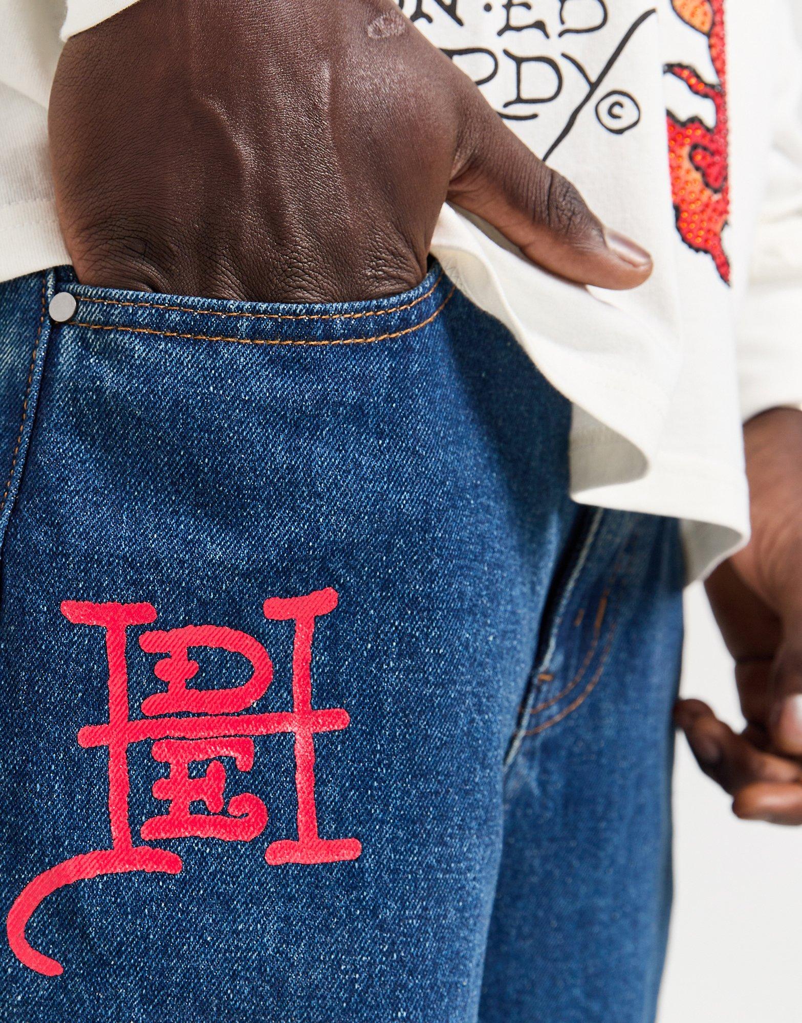 Ed Hardy Jeans baggy Dragon