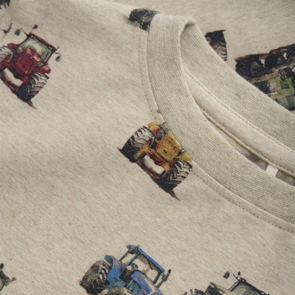 Køb Minymo Beige Melange T-shirt NOOS