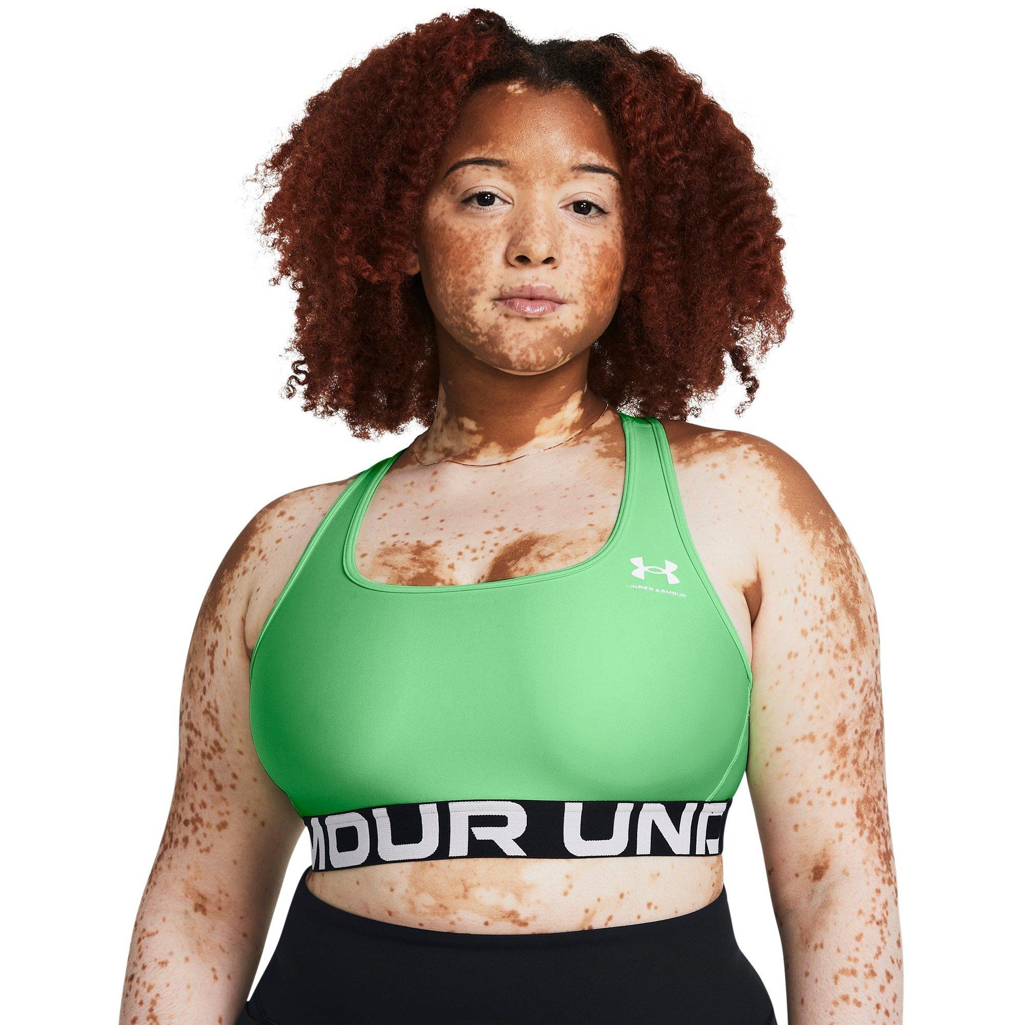 Under Armour HeatGear® Armour Mid Branded Sports Bra Women