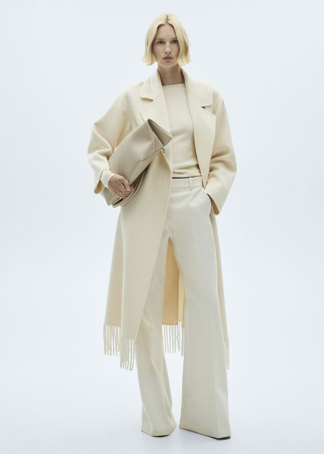 MANGO SWEATER. -- YATE Light beige