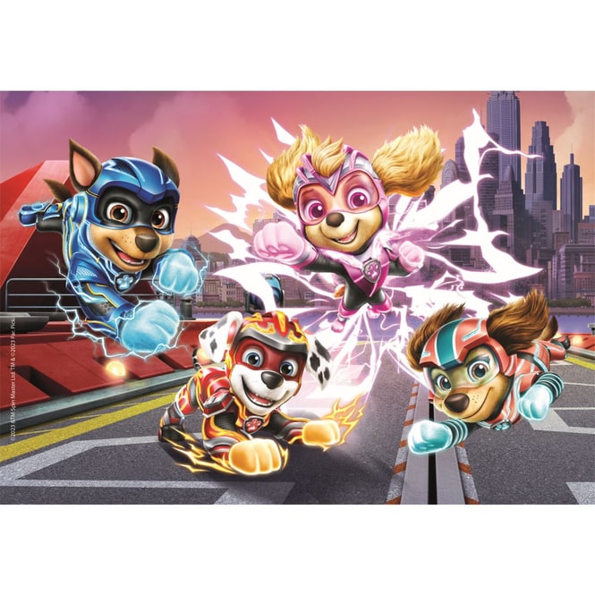 Paw Patrol - The Mighty Movie - Puzzleset - 2 x 60 Teile
