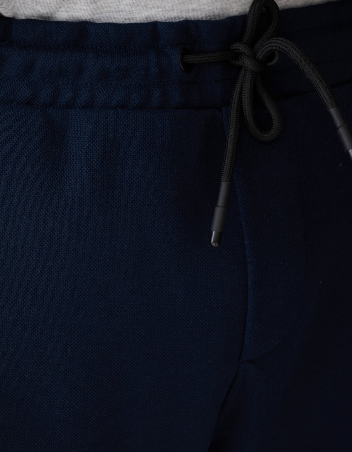 Pique Short Donkerblauw