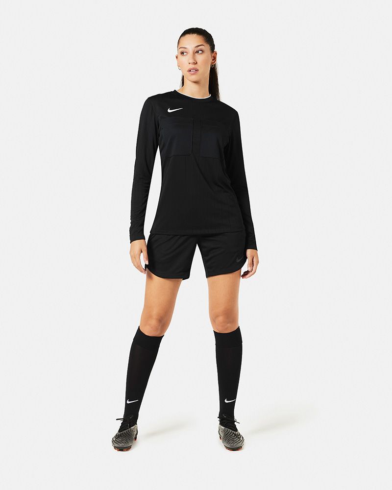 Maillot d'arbitre manches longues Nike Arbitre FFF II Noir pour femme