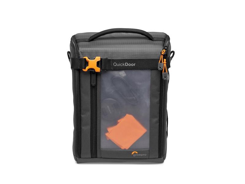 Lowepro Kameratasche GearUp Creator Box XL II (GRL) Grau Reise-Organizer und Tasche für spiegellose Kameras, digitale Geräte, Kabel und Zubehör