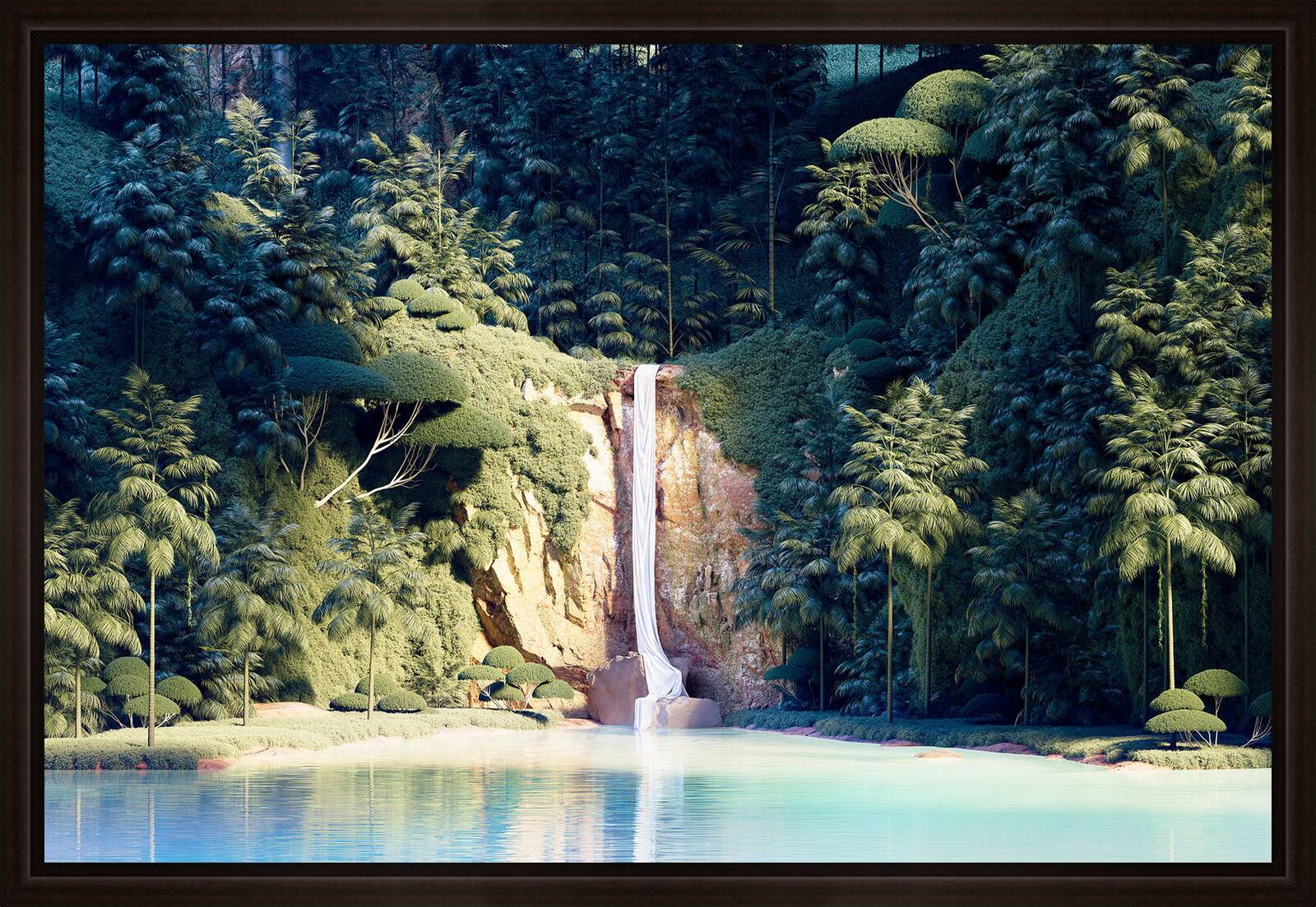 Waterfall’s  Wave by Paul Milinski - Limited Edition. Edition of: 150. Signed.