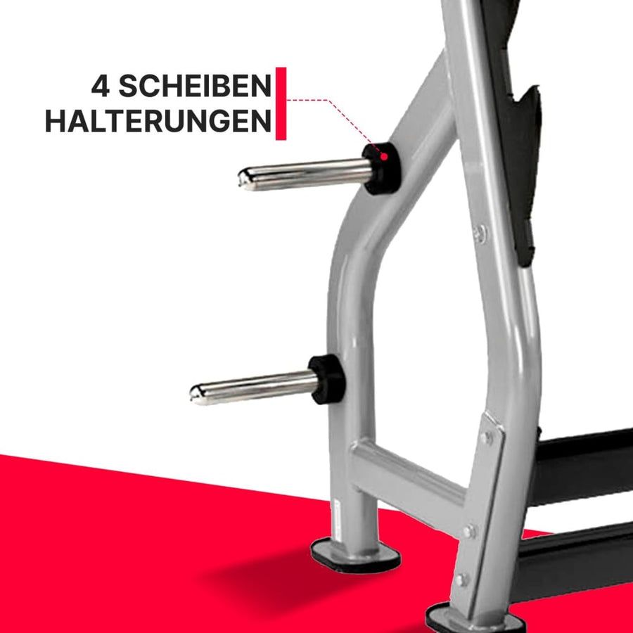 Sport-Knight® Profi Flachdrückbank Blau