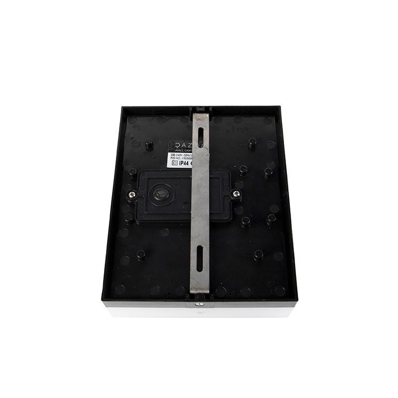 Moderne buitenwandlamp zwart IP44 incl. LED - Dualy
