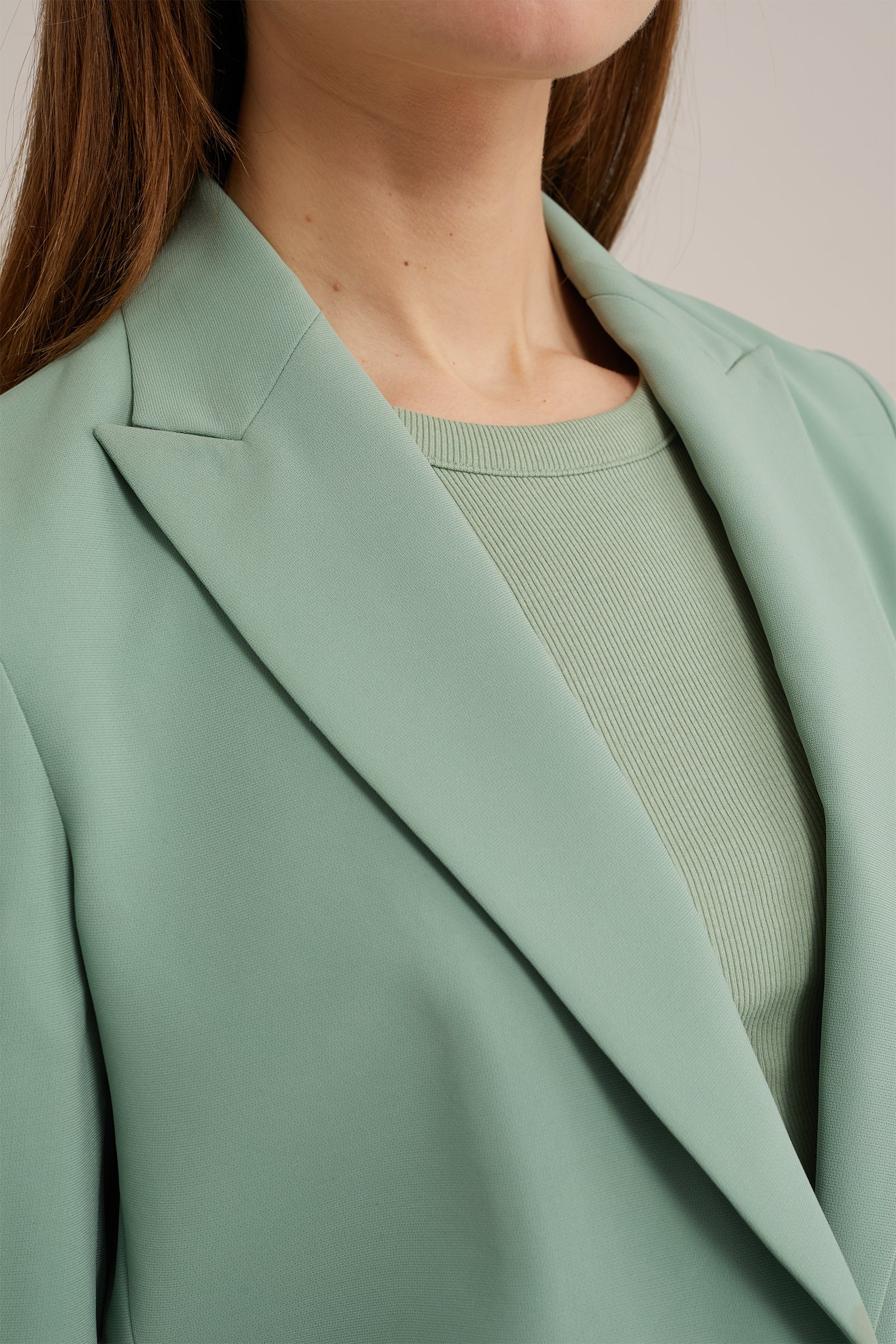 regular fit blazer WE Fashion Mintgroen