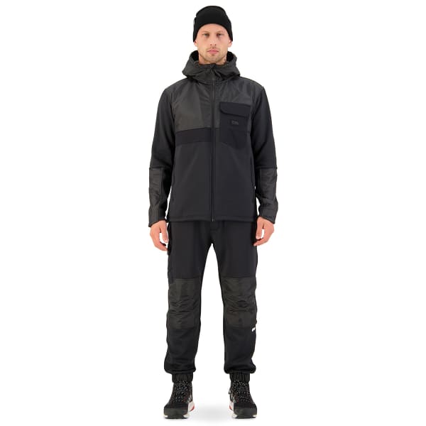Veste polaire MONS ROYALE M DECADE MID HOODY BLACK