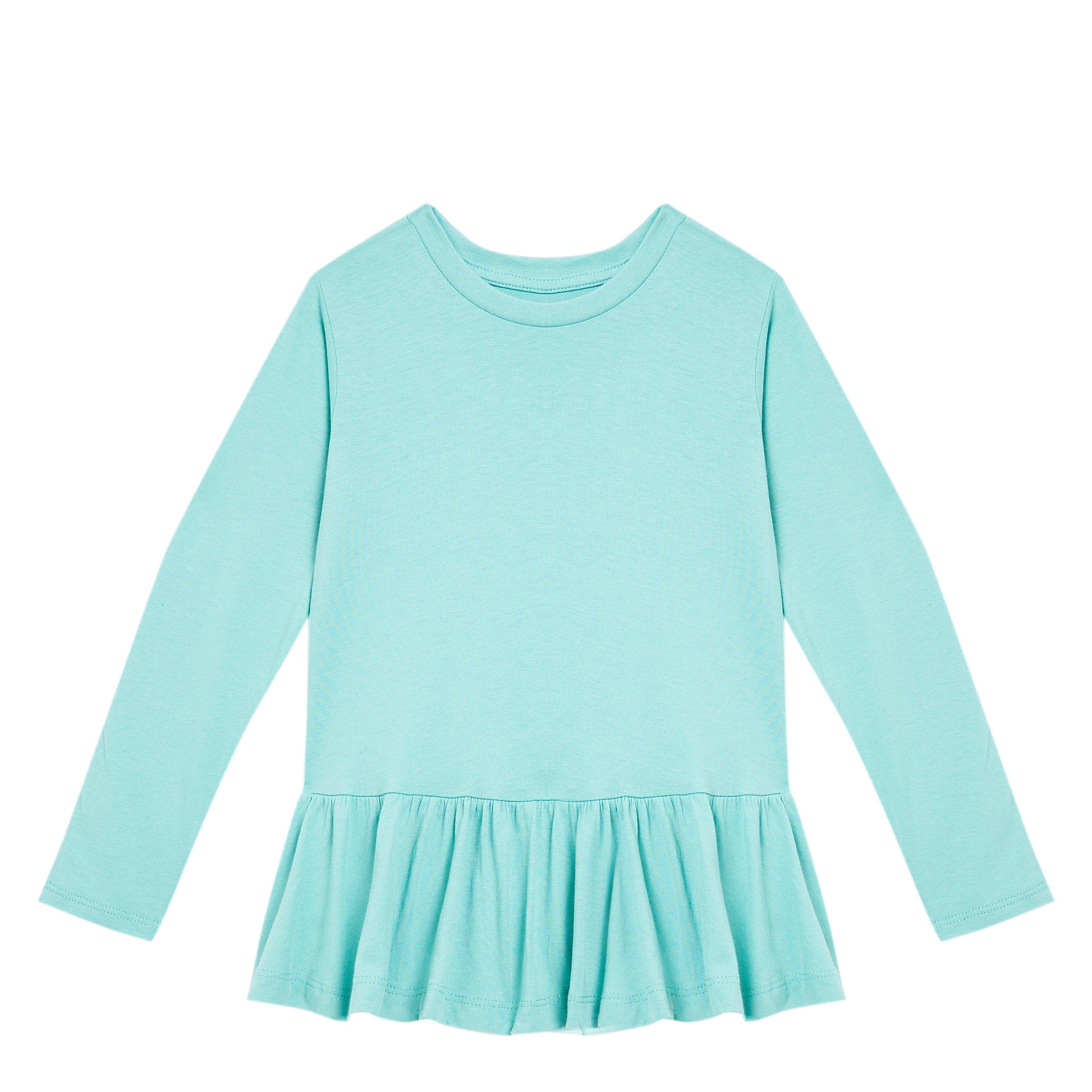 Be You Studio Younger Girls Pack Of 3 Peplum T-shirt