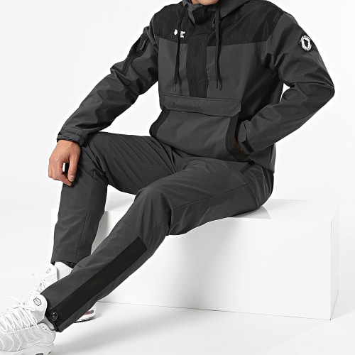 Ensemble De Survêtement Harlem Gris Anthracite