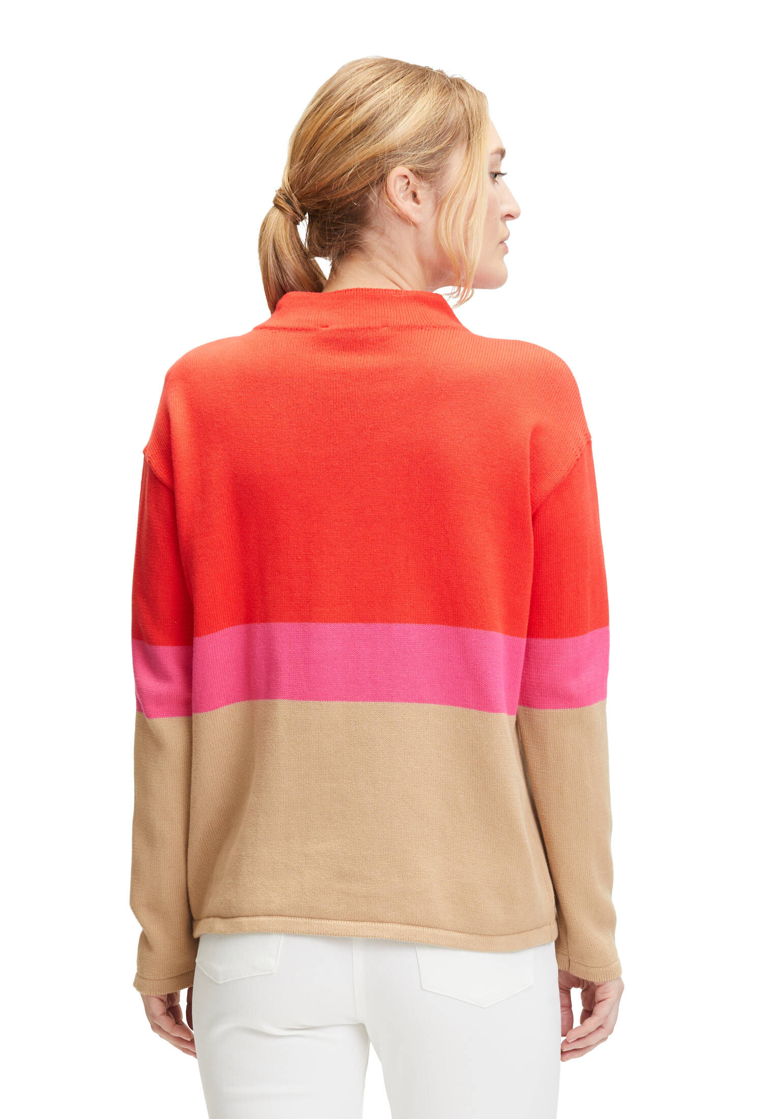 Betty Barclay| Damen Strickpullover mit Color Blocking