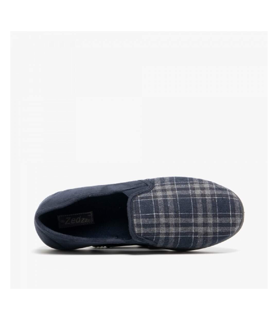Zedzzz Harley - Chaussons à carreaux - Homme (Bleu marine) - UTDF821