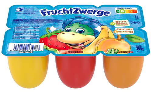 Fruchtzwerge Banane Erdbeer Aprikos