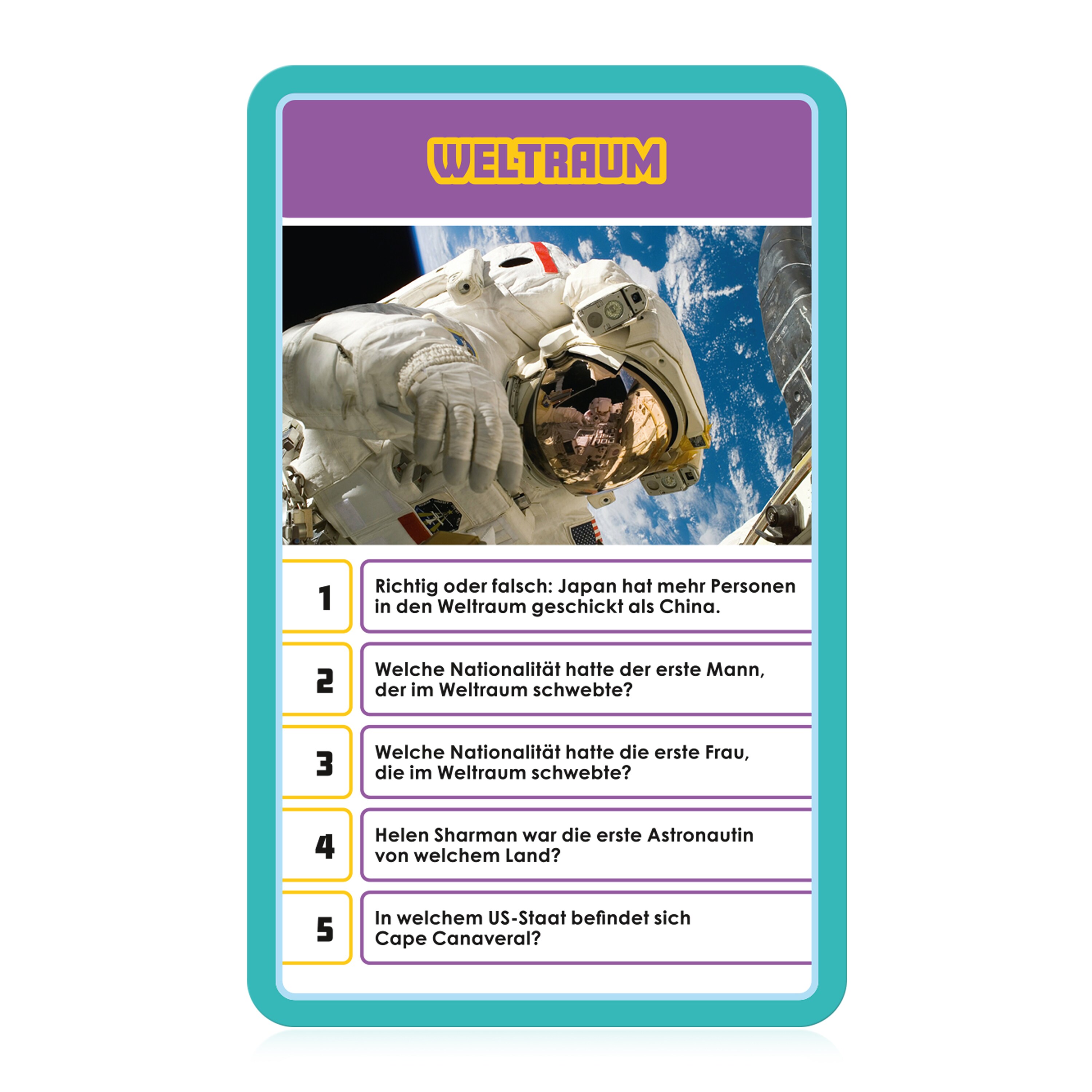 Top Trumps Quiz - Länder und Flaggen Quizspiel Gesellschaftsspiel Wissensspiel