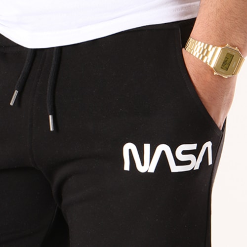 Short Jogging Worm Logo Noir