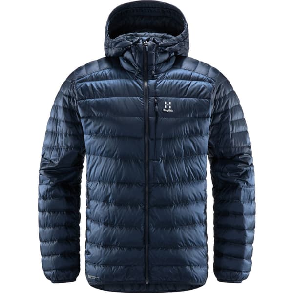Doudoune ski HAGLÖFS ROC DOWN HOOD MEN TARN BLUE