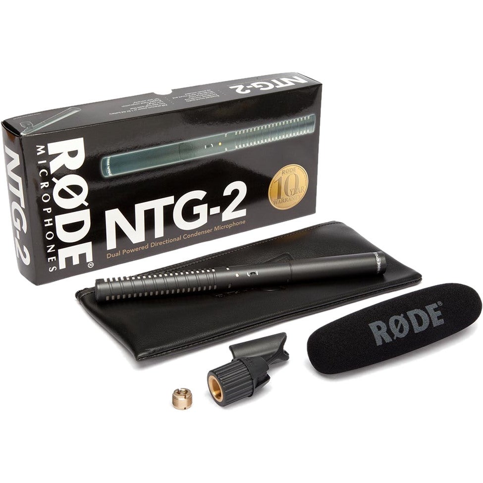RØDE NTG2 condensator richtmicrofoon