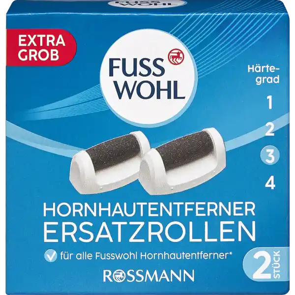 Hornhautentferner Rollen extra grob