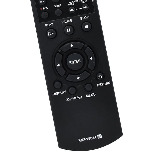 Udskiftning af fjernbetjening til RMT-V504A til Sony DVD